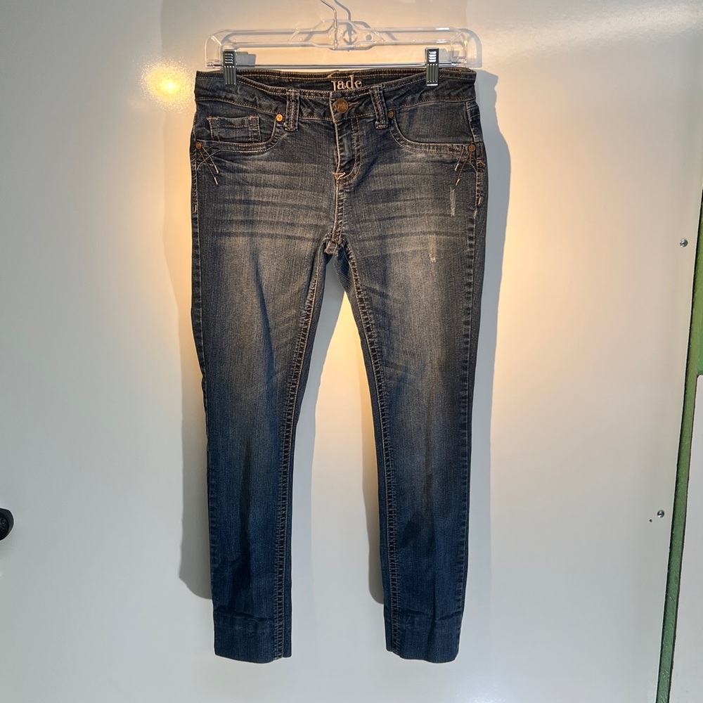 Jade Dark Blue Denim Pants